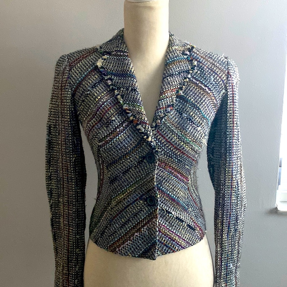 Lela Rose light wool jacket sz. 2